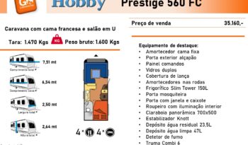 HOBBY, Prestige 560 FC cheio