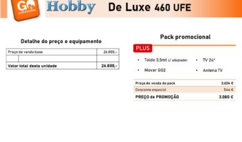 HOBBY, De Luxe 460 UFE cheio