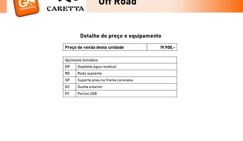 CARETTA, Off Road cheio