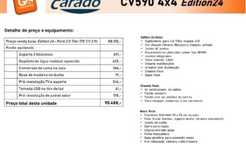 CARADO, CV590 4×4 cheio