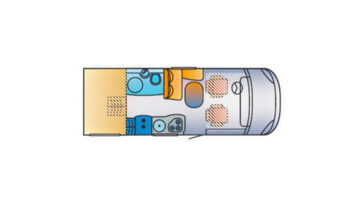 HYMER, B 518SL cheio