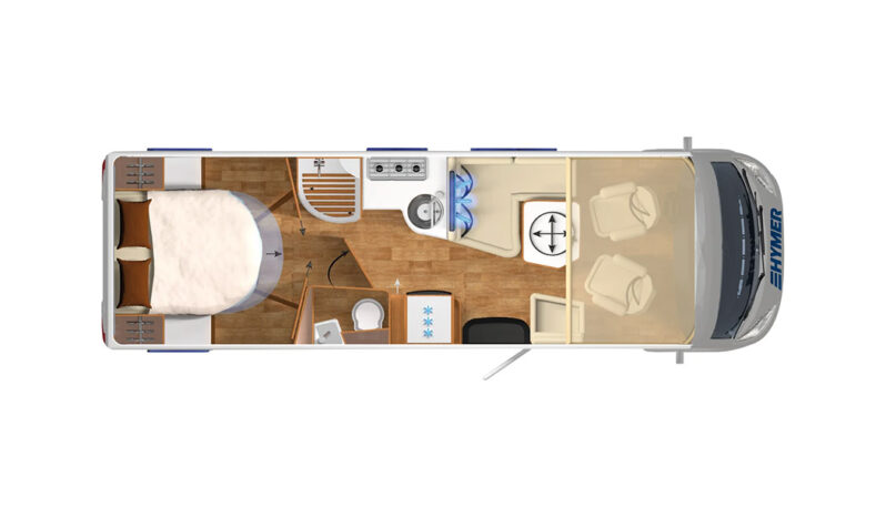 HYMER, ML-i 790 cheio