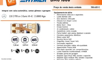 HYMER, BMC-i 680 cheio