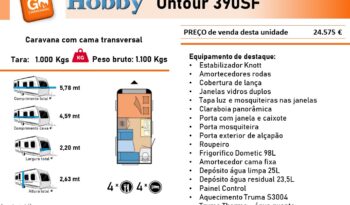 HOBBY, ONTOUR 390SF cheio