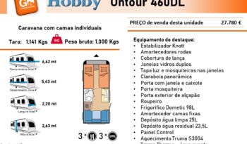 HOBBY, ONTOUR 460 DL cheio