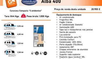 CARAVELAIR, ALBA 400 cheio