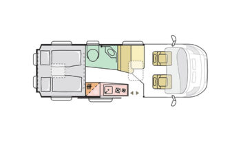 ADRIA, Twin 640 SGX cheio