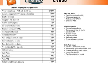 CARADO, CV600 PRO cheio