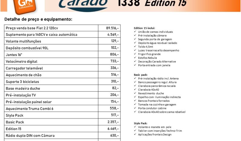 CARADO, I338 Edição 15 cheio