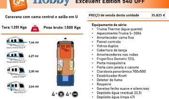 HOBBY, Excellent Edition 540 UFF cheio