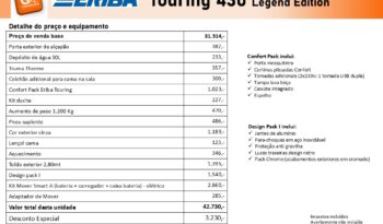ERIBA, Touring 430 cheio