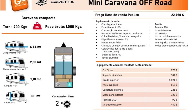 CARETTA, Off Road cheio