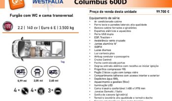 Westfalia, Columbus 600D cheio