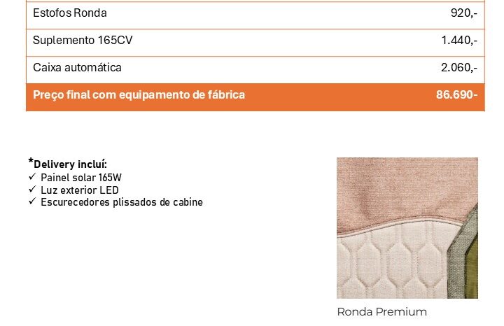 BENIMAR, Tessoro 496 cheio