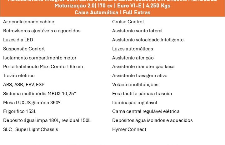 HYMER, ML-i 790 cheio