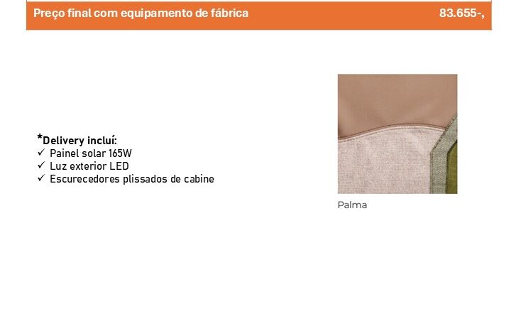 BENIMAR, Tessoro 497 cheio