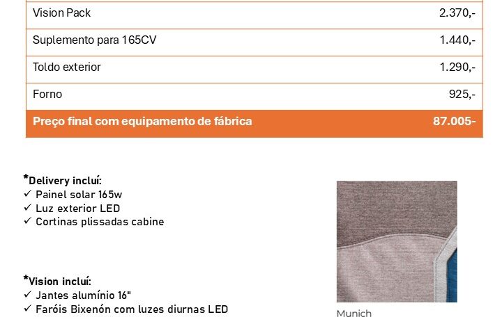 BENIMAR, Tessoro 444 cheio