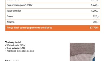 BENIMAR, Tessoro 444 cheio