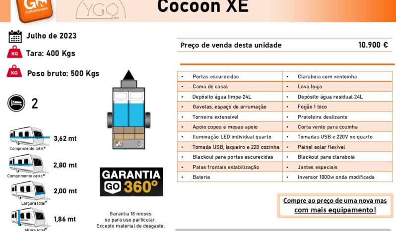 YGO, COCOON XE cheio