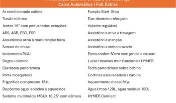 HYMER, MLT 580 cheio